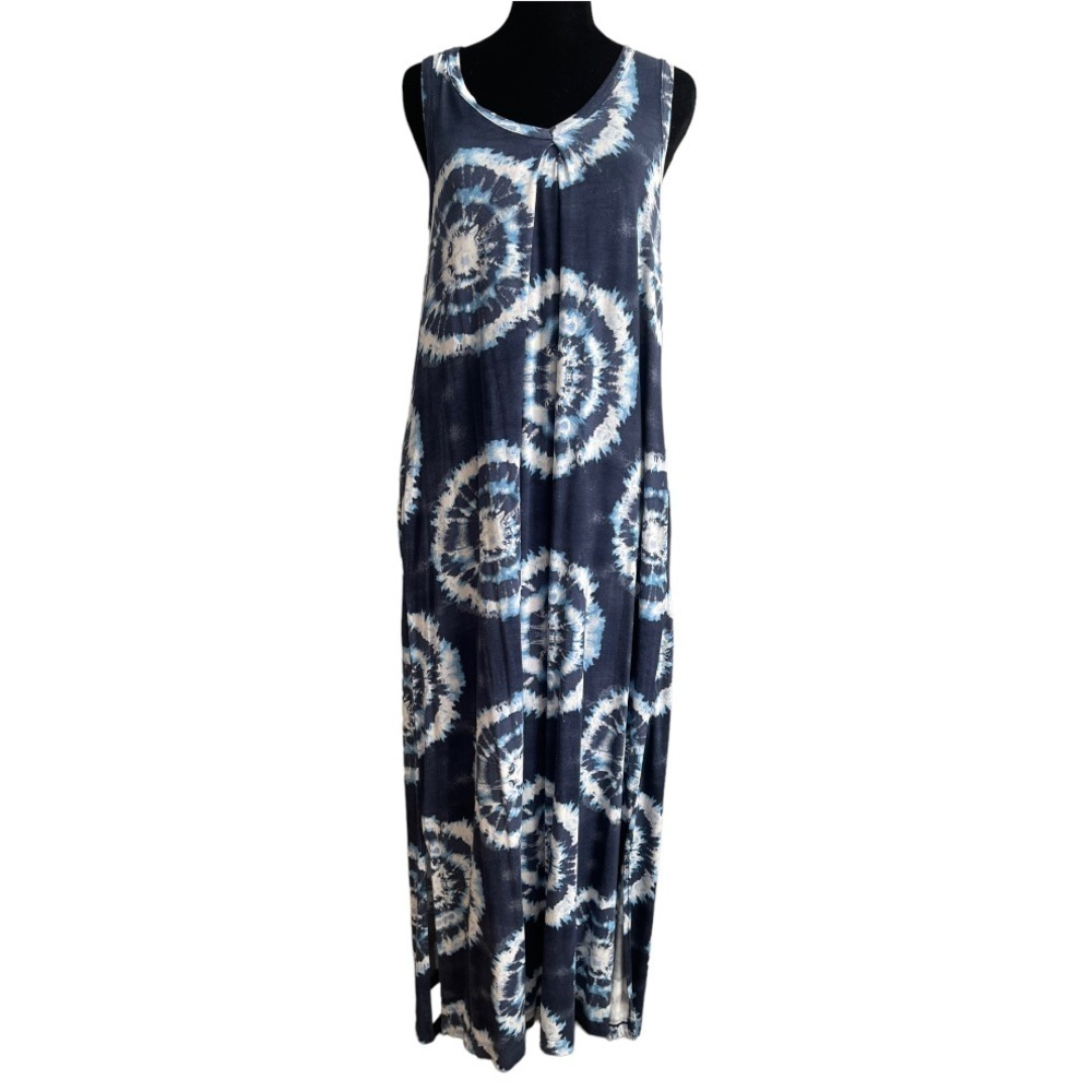 Koolaburra By Ugg Modal Tie Dye Racerback Summer Beach Maxi Dress Size XS
